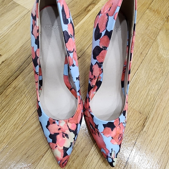 ASOS floral high heel shoes - Picture 7 of 10